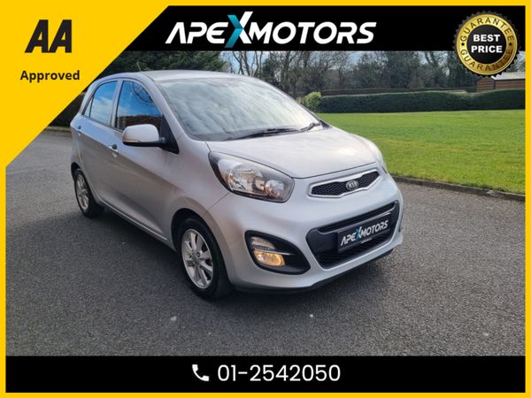 Kia Picanto Hatchback, Petrol, 2013, Silver