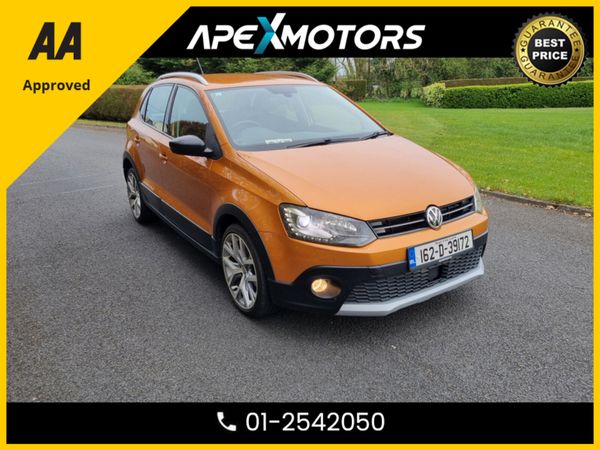 Volkswagen Polo Hatchback, Petrol, 2016, Orange