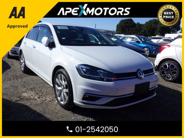 Volkswagen Golf Hatchback, Petrol, 2018, White