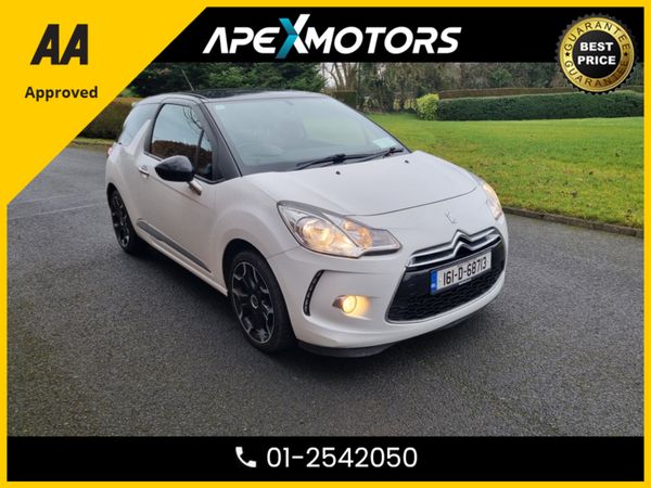 Citroen DS 3 Hatchback, Diesel, 2016, White