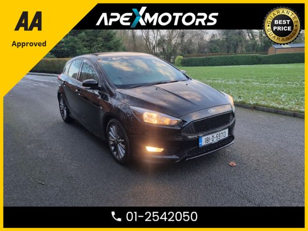 Ford Focus Hatchback, Petrol, 2018, Black