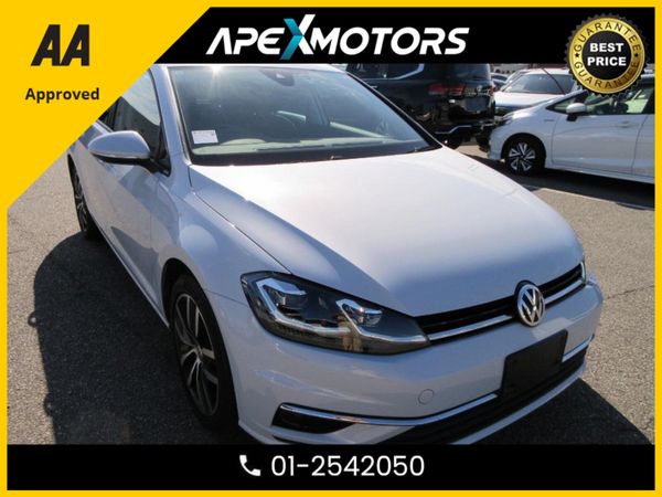 Volkswagen Golf Hatchback, Petrol, 2018, White