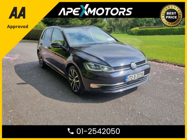 Volkswagen Golf Hatchback, Petrol, 2017, Black