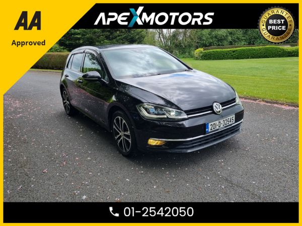 Volkswagen Golf Hatchback, Diesel, 2020, Black