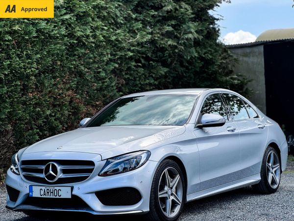 Mercedes-Benz C-Class Saloon, Diesel, 2016, Silver