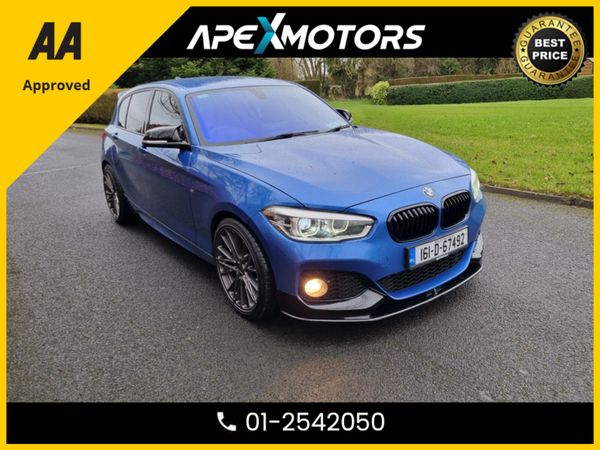 BMW 1-Series Hatchback, Diesel, 2016, Blue