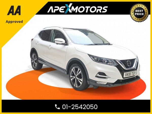 Nissan Qashqai Hatchback, Diesel, 2018, White