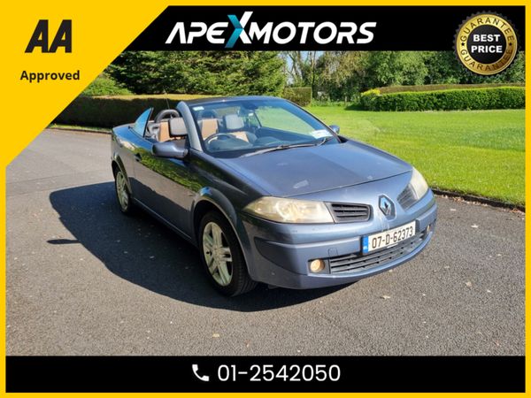Renault Megane Convertible, Petrol, 2007, Blue