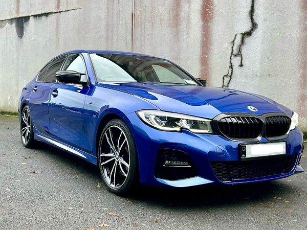 BMW 3-Series Saloon, Petrol, 2019, Blue