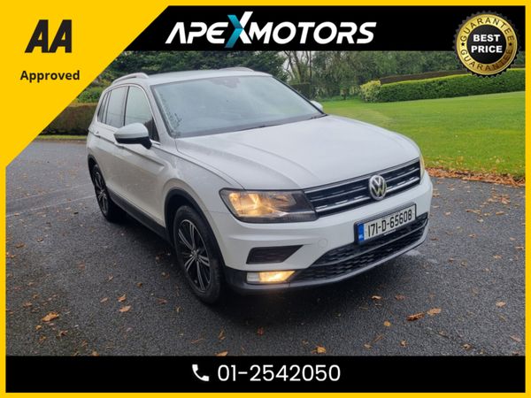 Volkswagen Tiguan SUV, Diesel, 2017, White