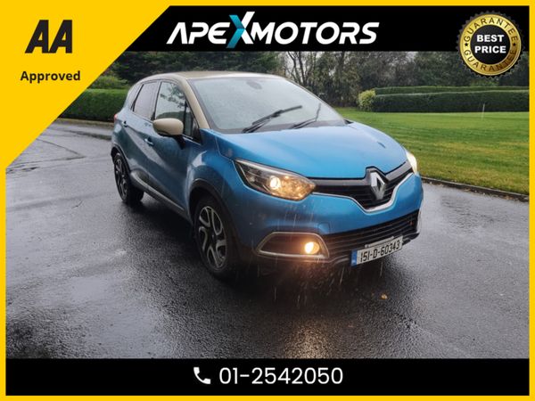 Renault Captur Hatchback, Petrol, 2015, Blue
