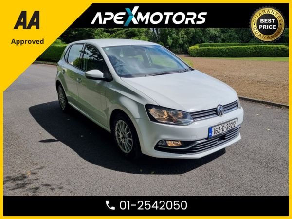 Volkswagen Polo Hatchback, Petrol, 2016, White