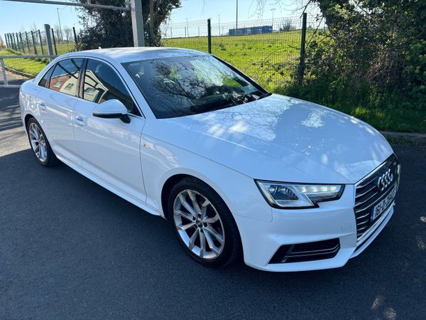 Audi A4 Saloon, Petrol, 2016, White
