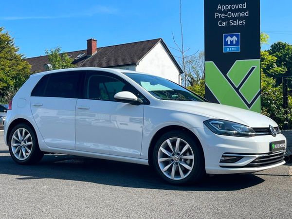 Volkswagen Golf Hatchback, Petrol, 2019, White
