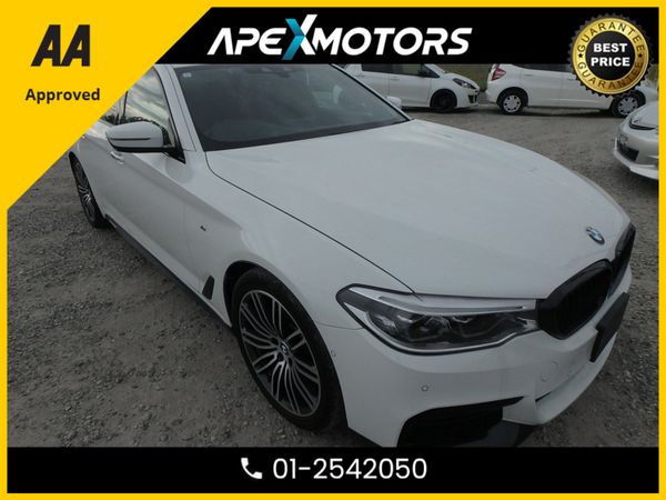 BMW 5-Series Saloon, Diesel, 2017, White