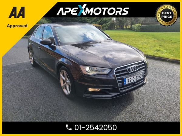 Audi A3 Saloon, Petrol, 2014, Brown