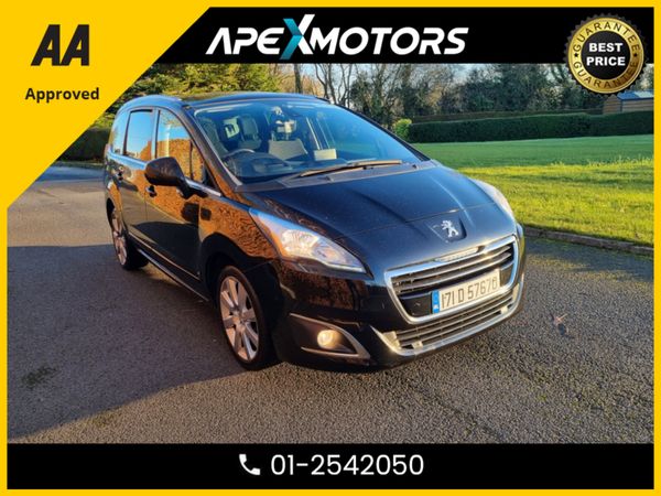 Peugeot 5008 MPV, Diesel, 2017, Black
