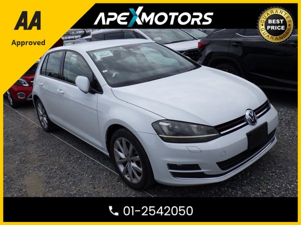 Volkswagen Golf Hatchback, Petrol, 2014, White