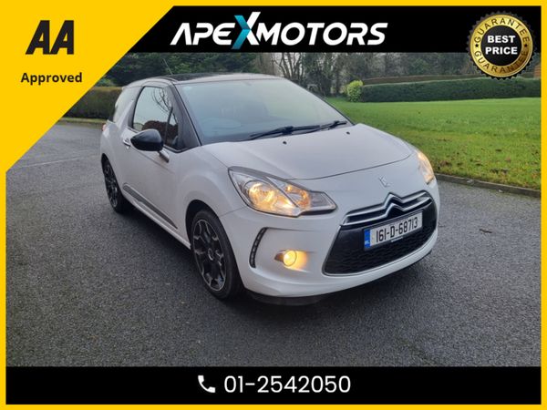 DS Automobiles DS 3 Hatchback, Diesel, 2016, White