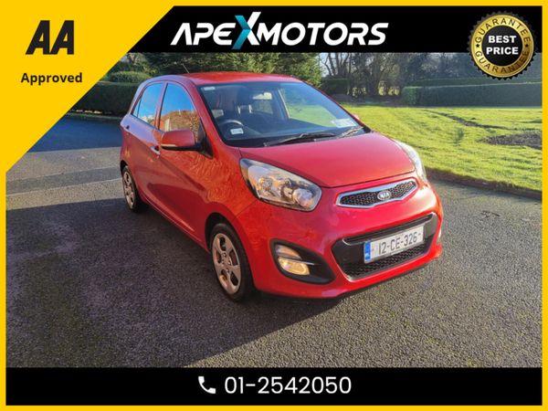 Kia Picanto Hatchback, Petrol, 2012, Red