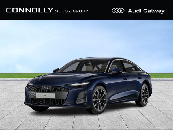 Audi A6 Saloon, Diesel, 2025, Blue