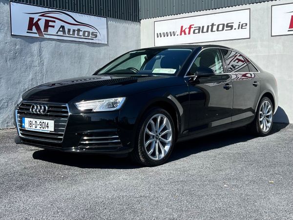 Audi A4 Saloon, Diesel, 2018, Black