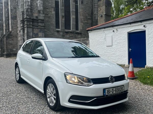 Volkswagen Polo Hatchback, Petrol, 2016, White