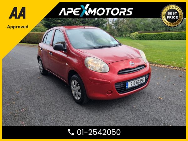 Nissan Micra Hatchback, Petrol, 2012, Red