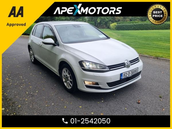 Volkswagen Golf Hatchback, Petrol, 2015, White