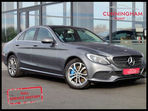 Mercedes-Benz C-Class Saloon, Petrol Plug-in Hybrid, 2018, Grey
