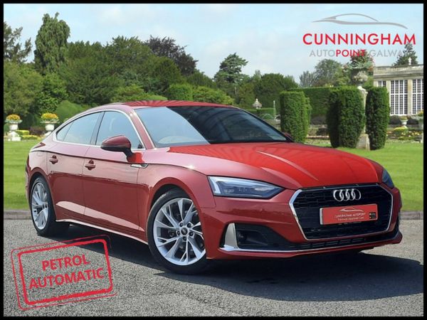 Audi A5 Hatchback, Petrol, 2023, Red
