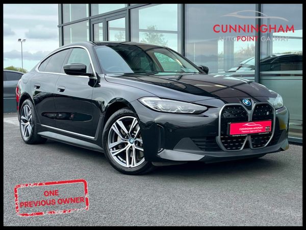 BMW i4 Saloon, Electric, 2023, Black