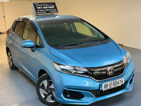 Honda Fit Hatchback, Petrol Hybrid, 2018, Silver