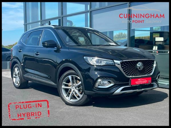 MG HS SUV, Petrol Plug-in Hybrid, 2021, Black