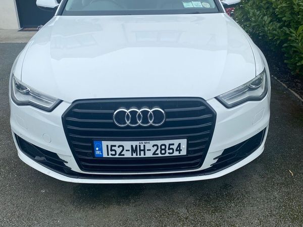 Audi A6 Saloon, Diesel, 2015, White