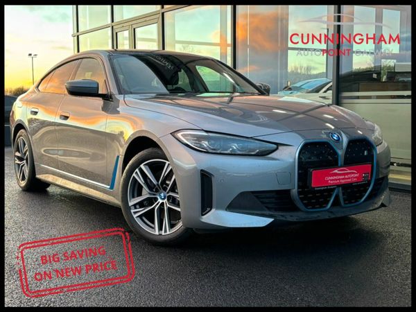 BMW i4 Coupe, Electric, 2024, Grey