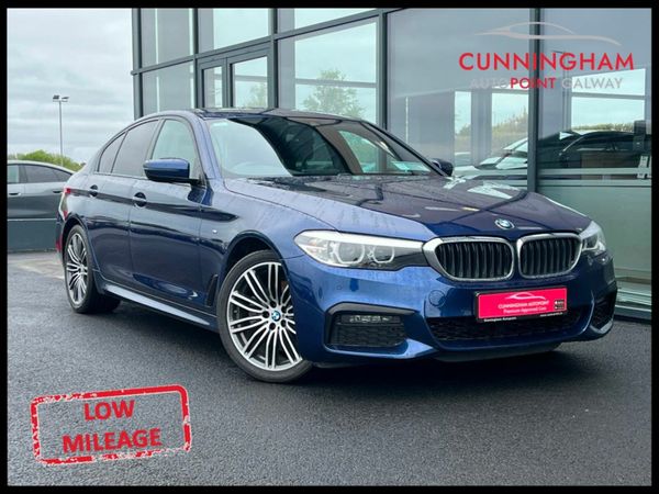 BMW 5-Series Saloon, Diesel, 2020, Blue