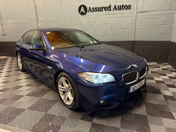 BMW 5-Series Saloon, Diesel, 2016, Blue