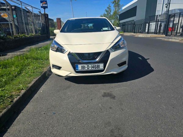 Nissan Micra Hatchback, Petrol, 2018, White