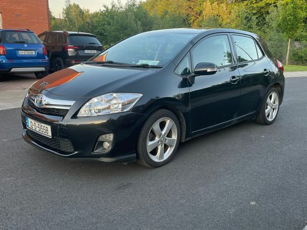 Toyota Auris Hatchback, Petrol Hybrid, 2012, Black