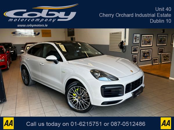 Porsche Cayenne SUV, Petrol Plug-in Hybrid, 2021, Grey