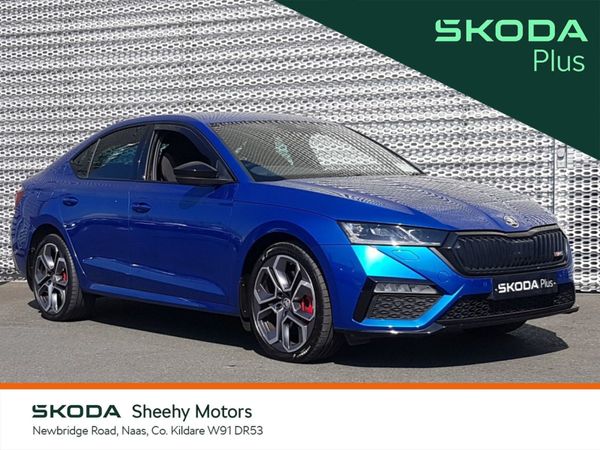 Skoda Octavia Saloon, Petrol Plug-in Hybrid, 2022, Blue