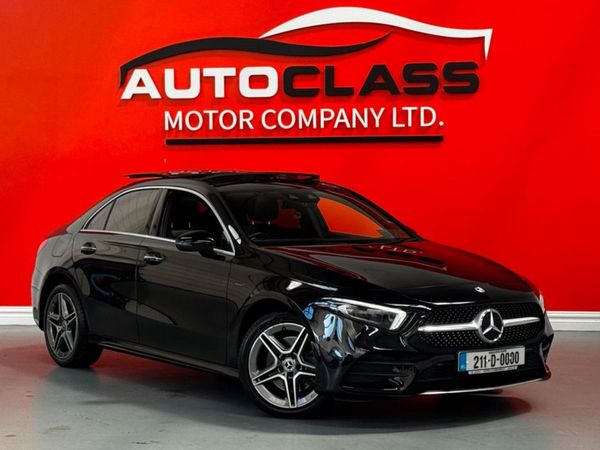 Mercedes-Benz A-Class Saloon, Hybrid, 2021, Black