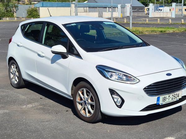 Ford Fiesta Hatchback, Petrol, 2018, White