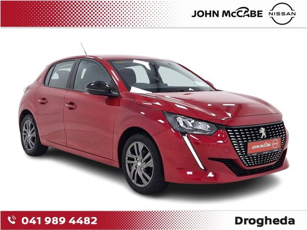 Peugeot 208 Hatchback, Petrol, 2022, Red