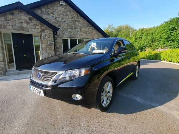 Lexus RX SUV, Petrol Hybrid, 2012, Black