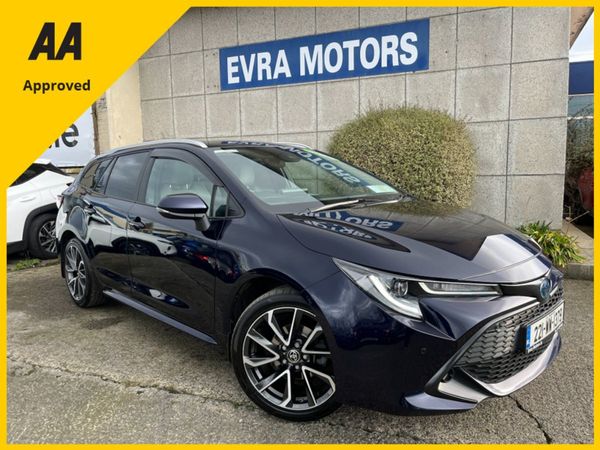 Toyota Corolla Estate, Petrol Hybrid, 2022, Blue