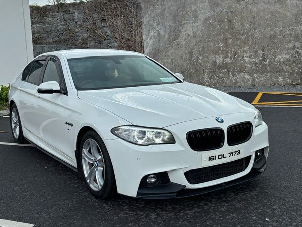 BMW 5-Series Saloon, Diesel, 2016, White