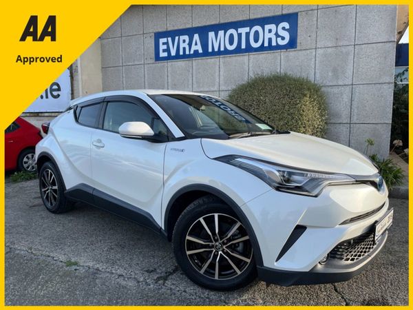 Toyota C-HR Saloon, Petrol Hybrid, 2019, White