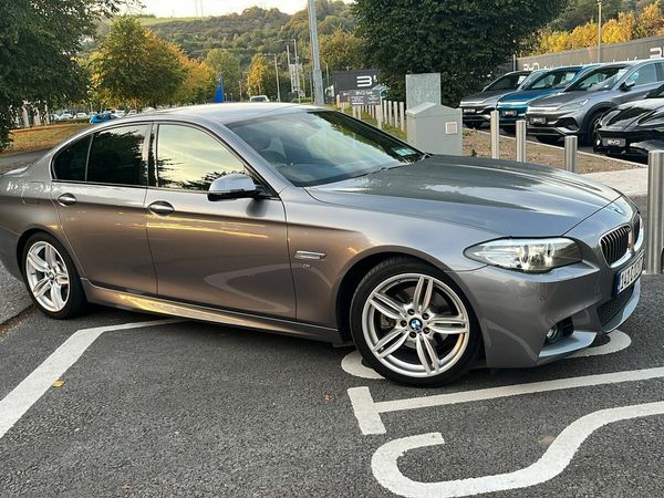 BMW 5-Series Saloon, Diesel, 2014, Grey